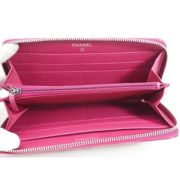 Auth Chanel Matelasse Cc Logo Long #78240C80B - Picture 9 of 12